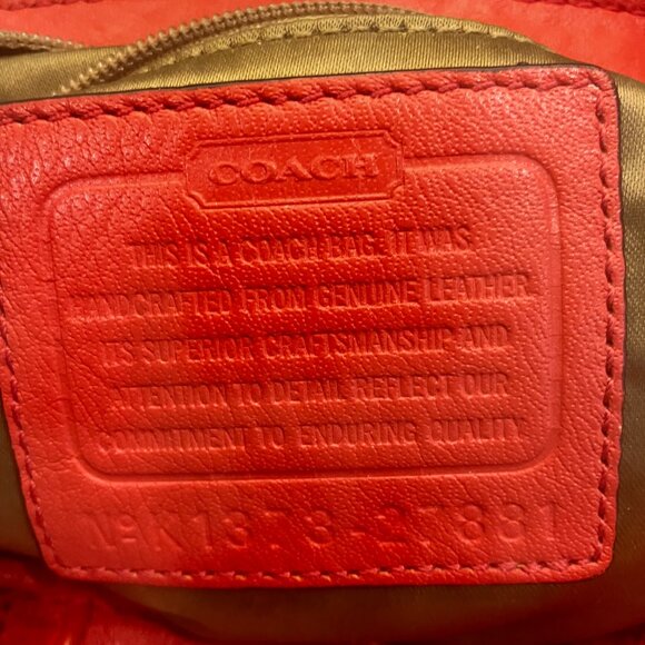 Coach Coral Madison Pintuck Hobo Bag - Picture 8 of 10